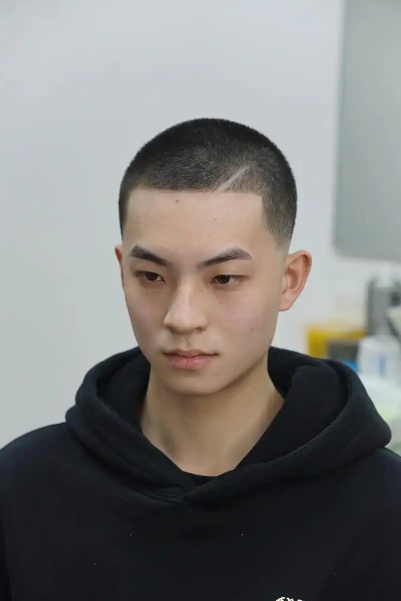 同城美发店推荐 #男生发型 #美式圆寸 #长沙b - 抖音