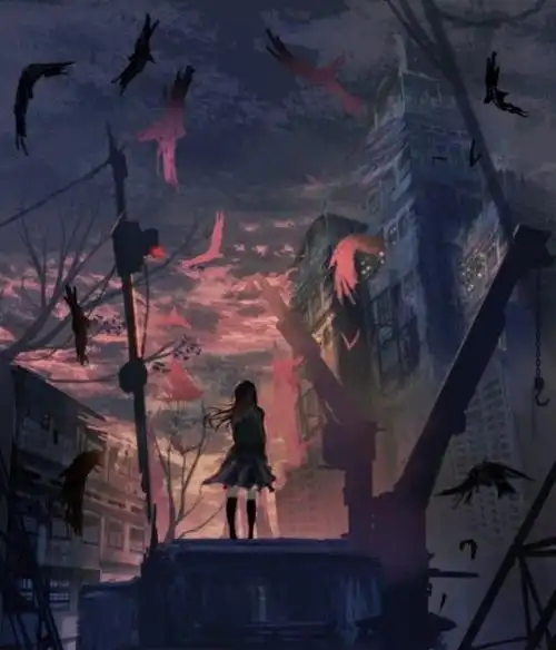 ins黑暗系背景图愿你迷路一生还是走到我身旁