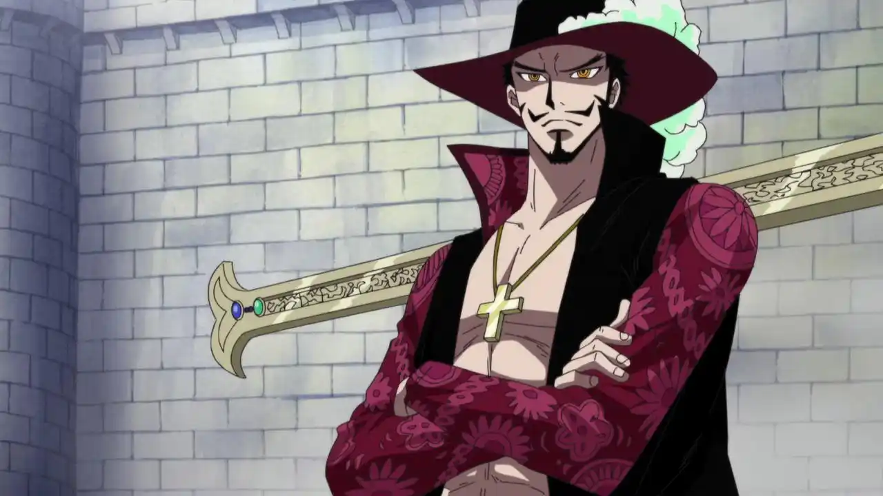 原创海贼王鹰眼是世界最强剑士他跟四皇单挑也只能五五开