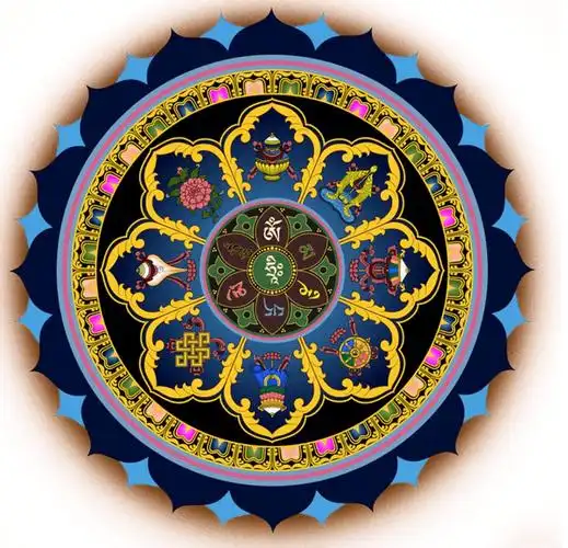 你不知道的藏族吉祥图腾——藏八宝_象征物_佛教_胜利