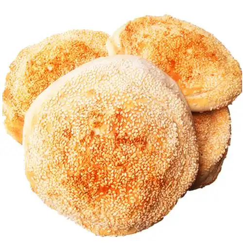 特产正宗芝麻河南省香酥商丘市刘家烧饼