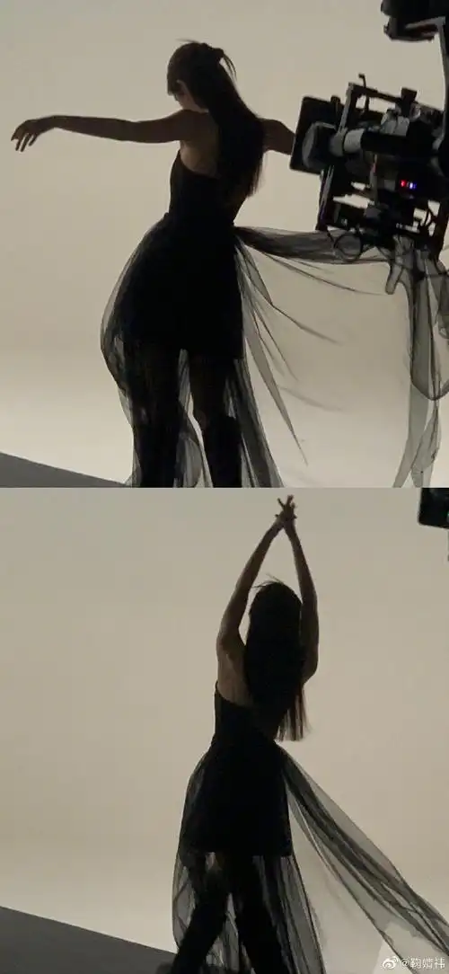 鞠婧祎#jjy#鞠婧祎杨采薇#背影@鞠婧祎