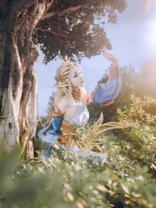 精灵跳舞02王者荣耀艾琳cos