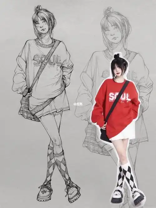 速写照片超详细步骤原素材