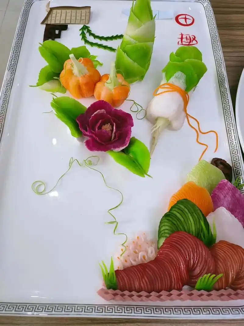 花色冷拼作品#烹饪艺术 - 抖音