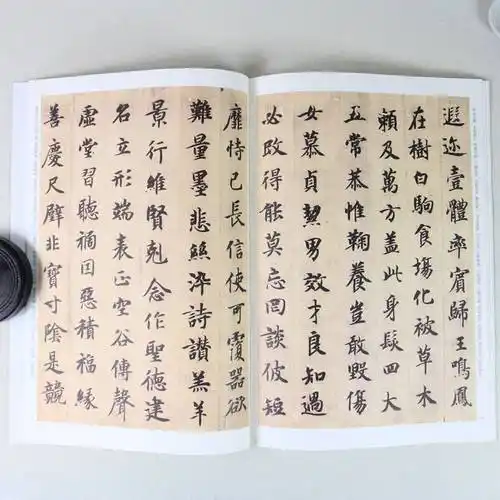 书法 字帖 碑匠 正版智永真书千字文全彩放大技法解析及全贴释文注释