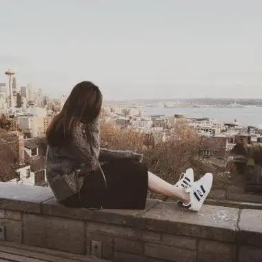 络伤感头像女生背影