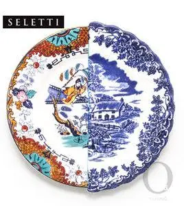 o5意大利seletti 混血系列中西合璧装饰盘设计师样板间 span class=h>