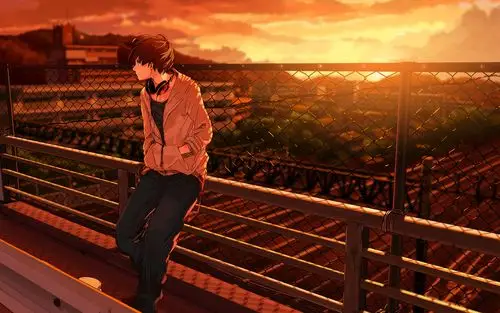 首页 桌面壁纸 夕阳下的男生唯美动漫壁纸上一张下一张查看原图