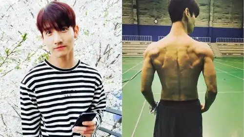 那个拥有「小鹿眼神」的沈昌珉,脱掉衣服后…肌肉线条是如此让