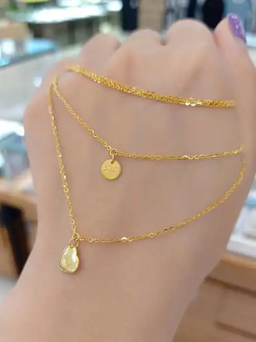 黄金项链走一波