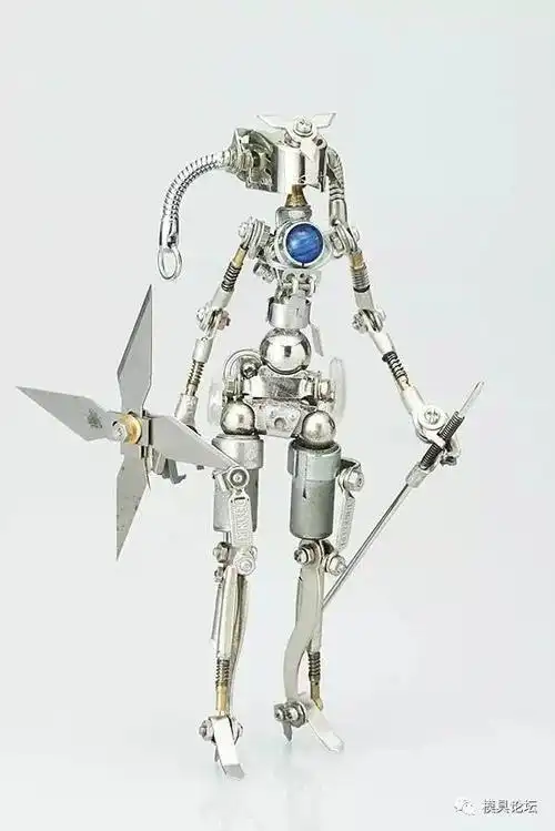 3d工业大片丨机械人形,机械艺术