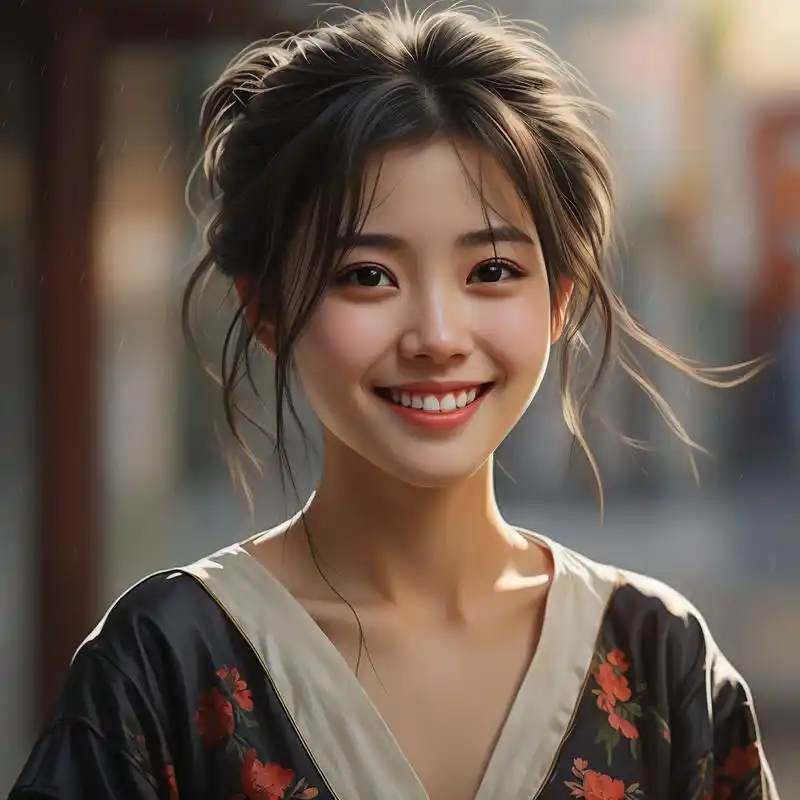 92 绝美女生正脸头像 95