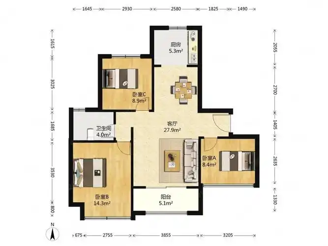 优惠房源仅有1套错过再无花语江南清退人才特价
