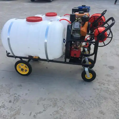 农用汽油打药机扬程高卷管式喷药机