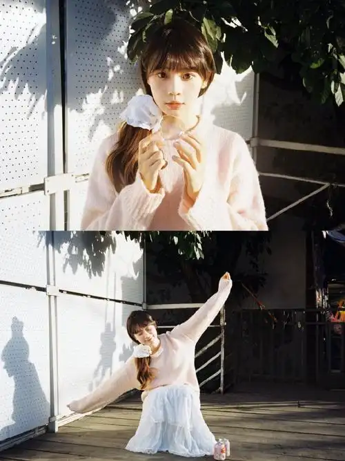 有阳光在街边随意拍拍都很好看～永远会爱胶片的质感#日常##拍照姿势