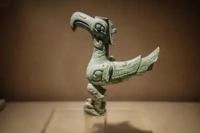 三星堆博物馆 铜鸟
