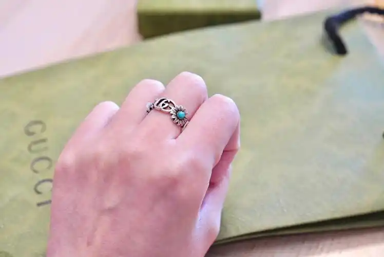 gucci小雏菊复古戒指