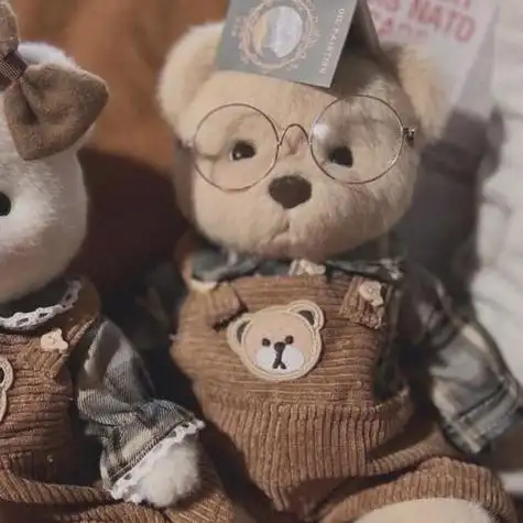 很火的ins小熊头像图片,女生最喜欢的玩偶来了
