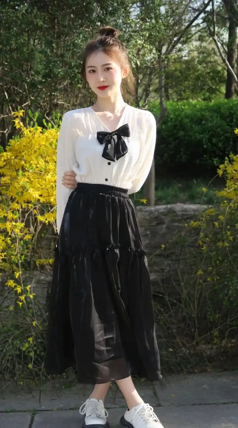 氛围感美女四大要素 发量多 皮肤好 身材好 衣品好 五官不是 - 抖音