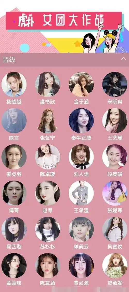 虎扑女团颜值排名前十五名,没颜值的在前面,肯定全是女生投的吧_男生