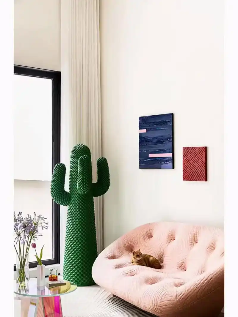 用软装把家布置成最爱港湾 91仙人掌衣帽架(cactus)