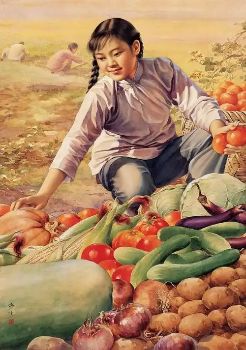 20张50年代怀旧挂画,这才是我们要的教科书插画