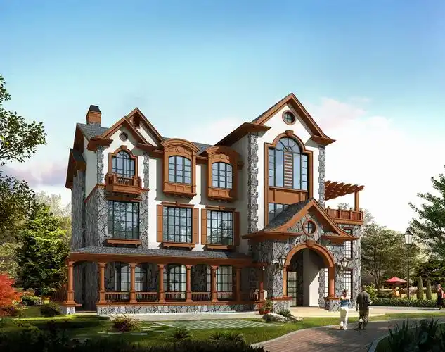 【作品案列】3d66专业室外 丨建筑外立面效果图