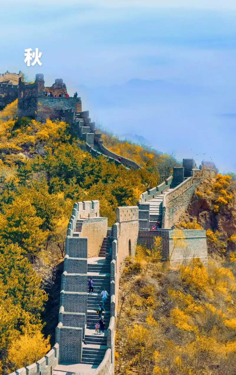 长城春夏秋冬风景.#创作灵感 用时一年,往返八次,才集齐长城 - 抖音