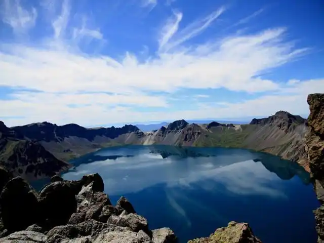 长白山北坡天池