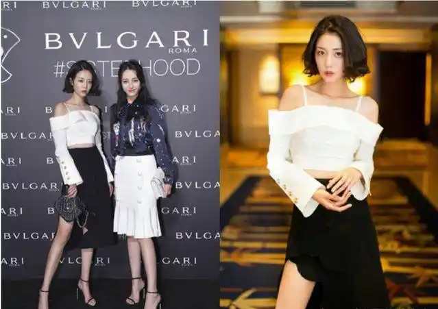 李溪芮和迪丽热巴穿这么时尚一个乖巧美丽一个优雅大气双赢