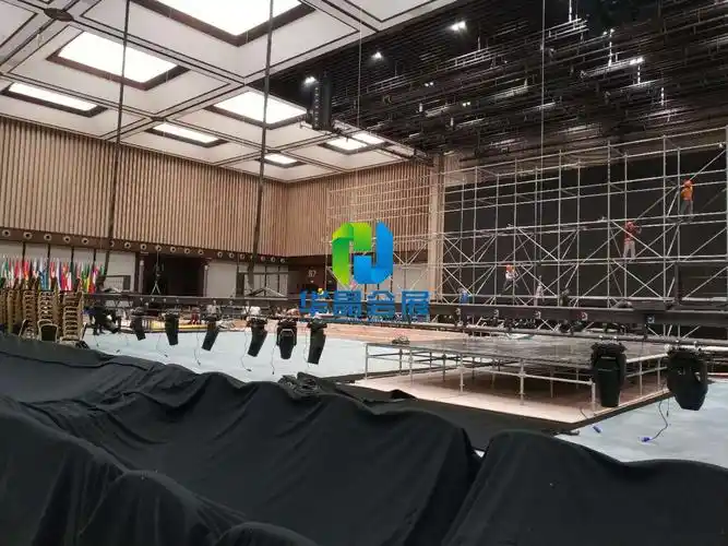 舞美施工搭建现场