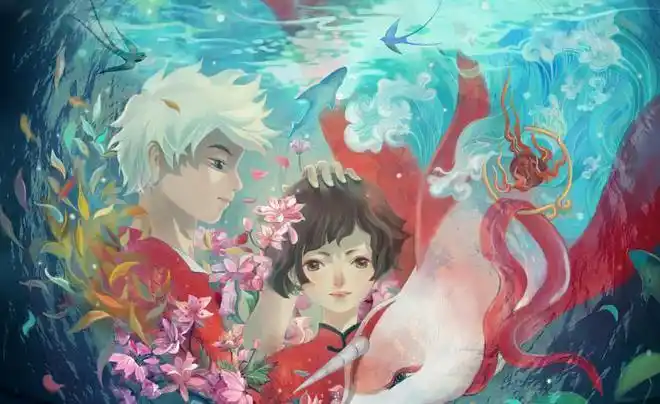 大鱼海棠2湫当上灵婆还要默默为椿和鲲付出实在太可怜了