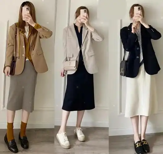 女西装裤搭配鞋子图片(西服) - 赤虎壹号