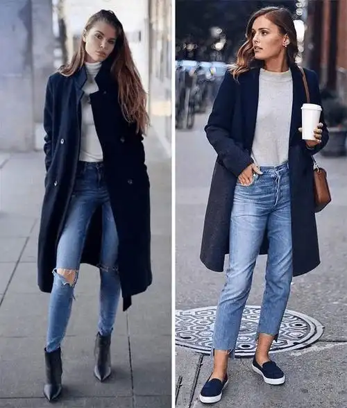 今年秋冬流行的藏蓝色, 和这些颜色搭才更年轻