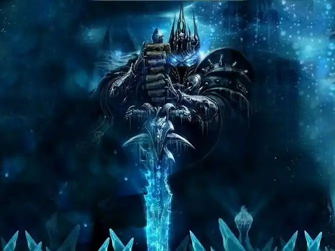 求一张wow的巫妖王图片