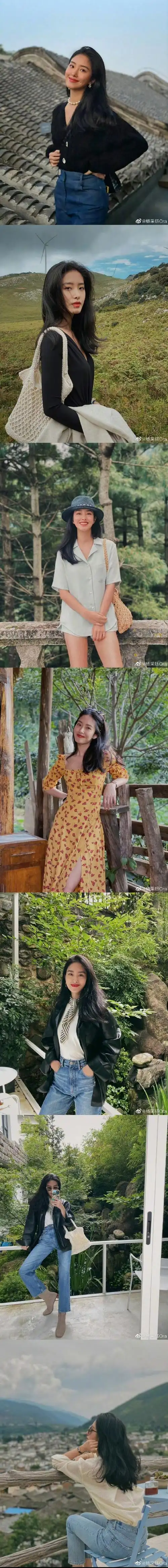 杨采钰合集|适合亚洲女孩的法式复古穿搭参考