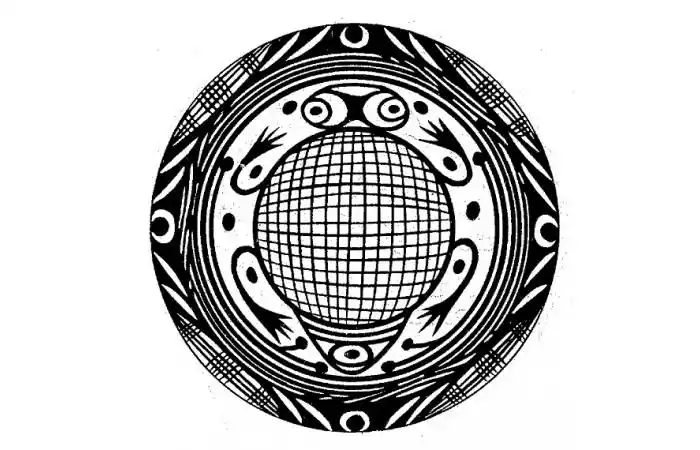 原始社会图案元素_历代纹样元素_基因库_古建中国