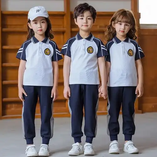 小学生校服春秋英伦学院幼儿园园西服三件套装老师校服