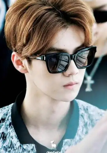 鹿晗戴墨镜合集,要不要这么帅?