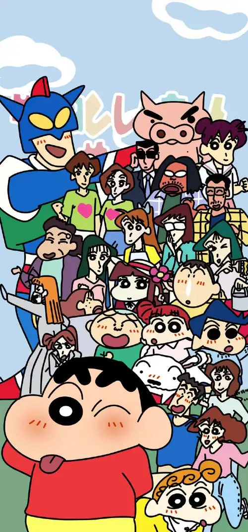 96蜡笔小新卡通壁纸7815787815787815图源画师@鹿