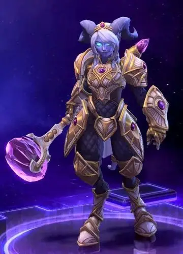 风暴新英雄伊瑞尔技能天赋皮肤预览神tm无敌炉石