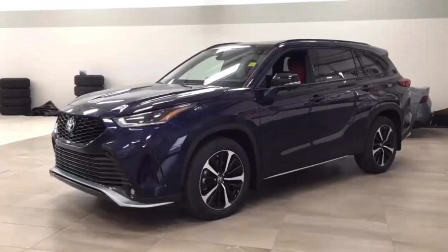 2021款丰田汉兰达实拍颜值高空间大