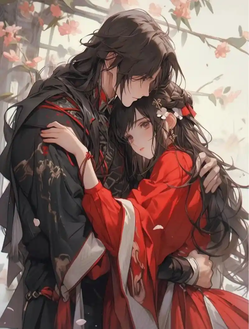 分享一波古风情侣图:千金纵买相如赋,脉脉此情谁诉.