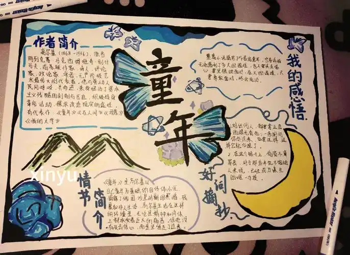 📚《童年》好书推荐卡竖版✨