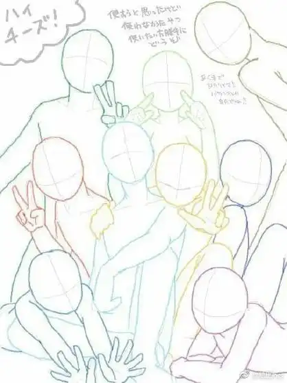 绘画参考##模板