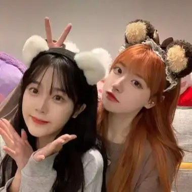 高清好看的闺蜜头像2021真人图片