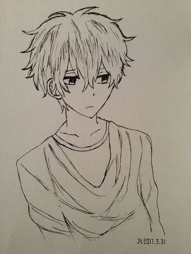 92幅二次元动漫人物临摹绘画