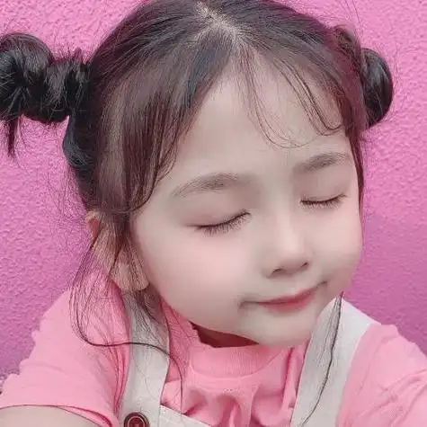 小孩头像图片可爱呆萌,总能感受到轻飘飘的快乐和温暖