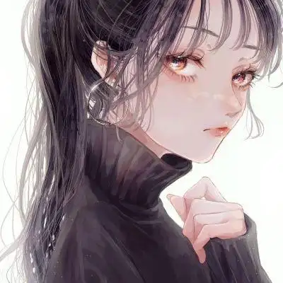 氛围感气质魅力手绘女头集|漫游月亮岛_卡通动漫头像_我要个性网